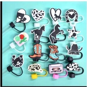 Stanley Cup Country Western Straw toppers 15 toppers